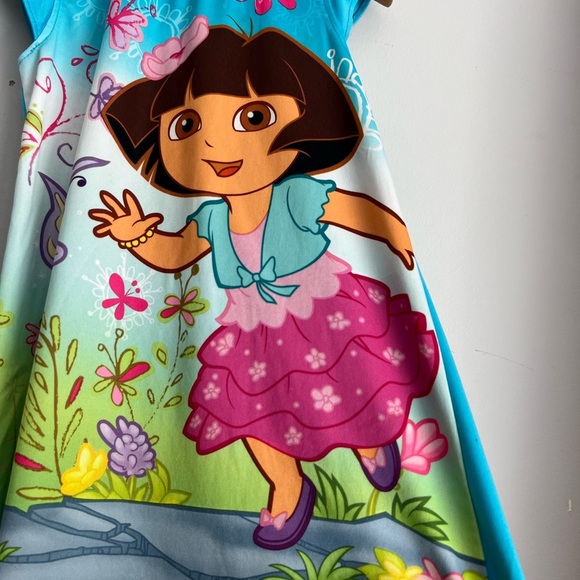 Nickelodeon Dora The Explorer Nightgown Dress 24M Girl - Picture 2 of 5